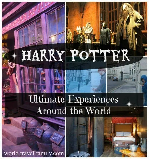 Harry Potter Experiences around the world travel family blog