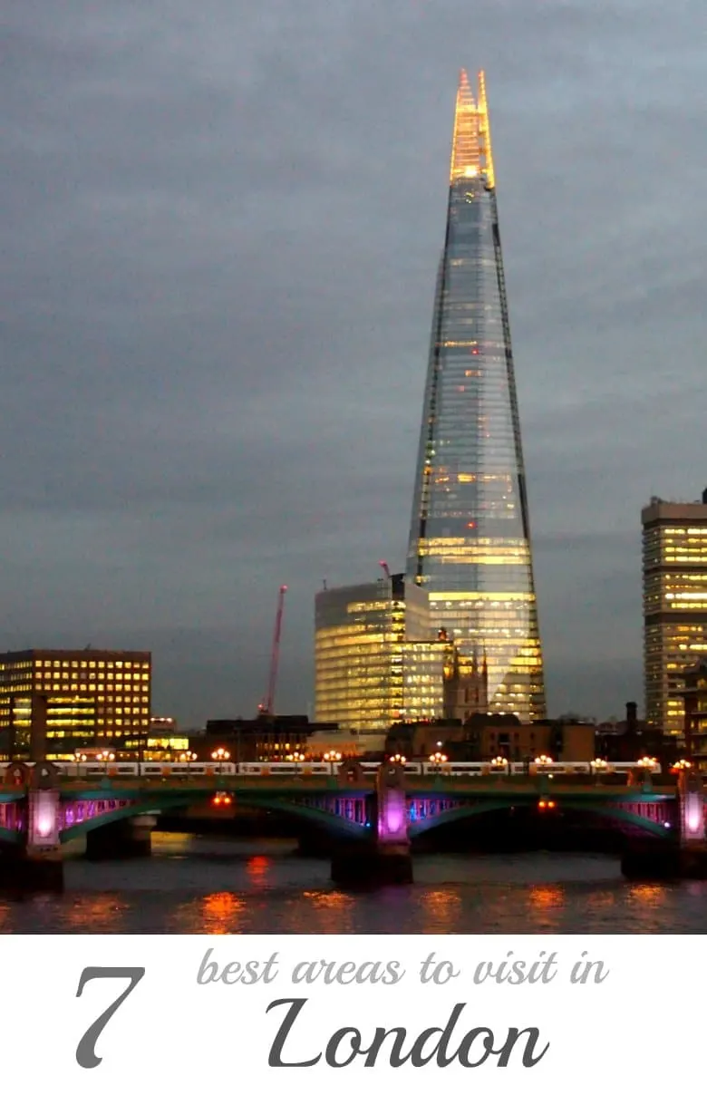 The Shard. 7 Best Areas to Visit in London