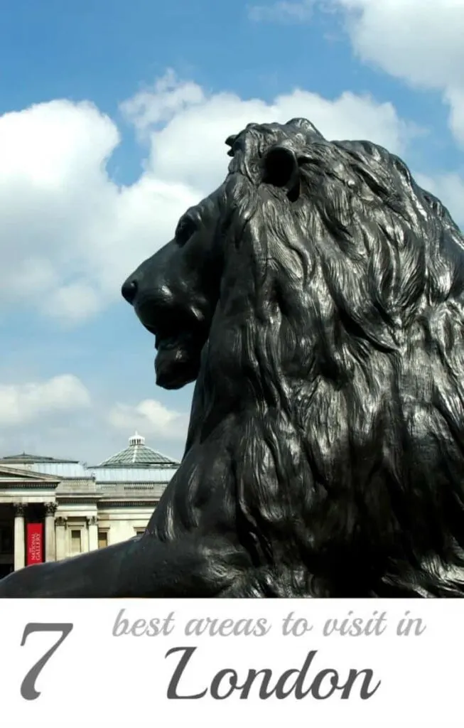 Trafalgar Square 7 best areas of London to visit