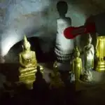 Inside Pak Ou Caves Laos