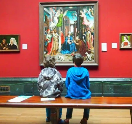 London's National Gallery With Kids
