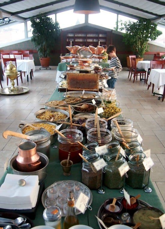 Delicious Breakfast Buffet at Armada Old City Hotel Istanbul.