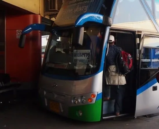 Getting to Cambodia from Thailand. Bangkok to Siem Reap bus.