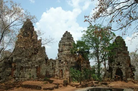 Temple Ruins neear Battambang Cambodia