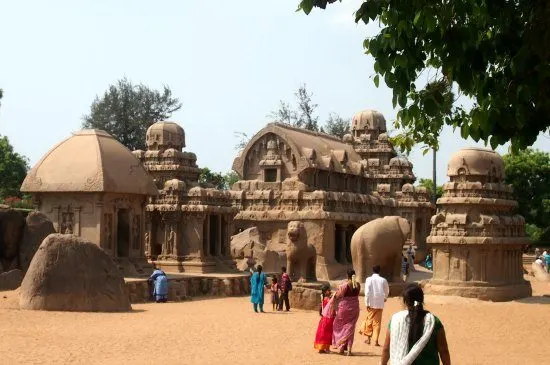 Mamallapuram 5 rathAS