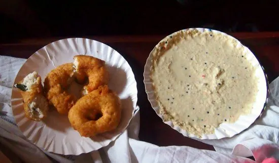 Indian train food