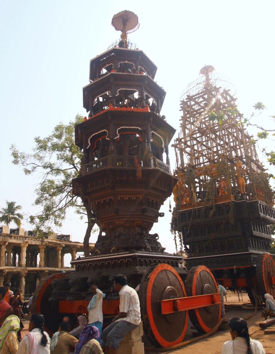 Hampi giant Indian juggernaut or chariot