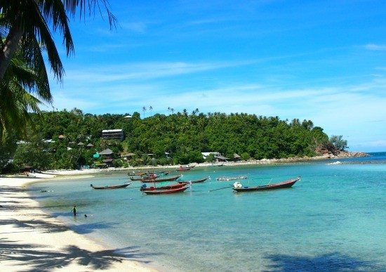 Thailand Familierejser. Ko Phangan, Haad Salad. Paradis!