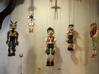 puppets in Prague