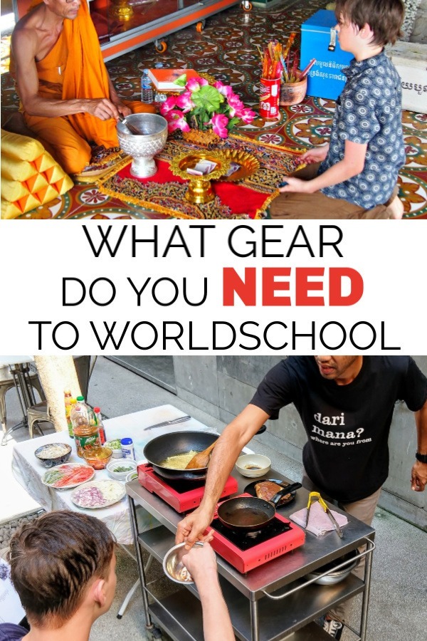 Homeschooling on the road What gear do you need to worldschool