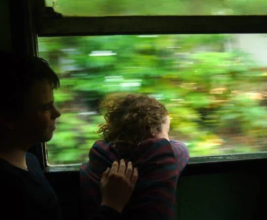 The train from Sri Lanka Bandaranaike airport to the beaches