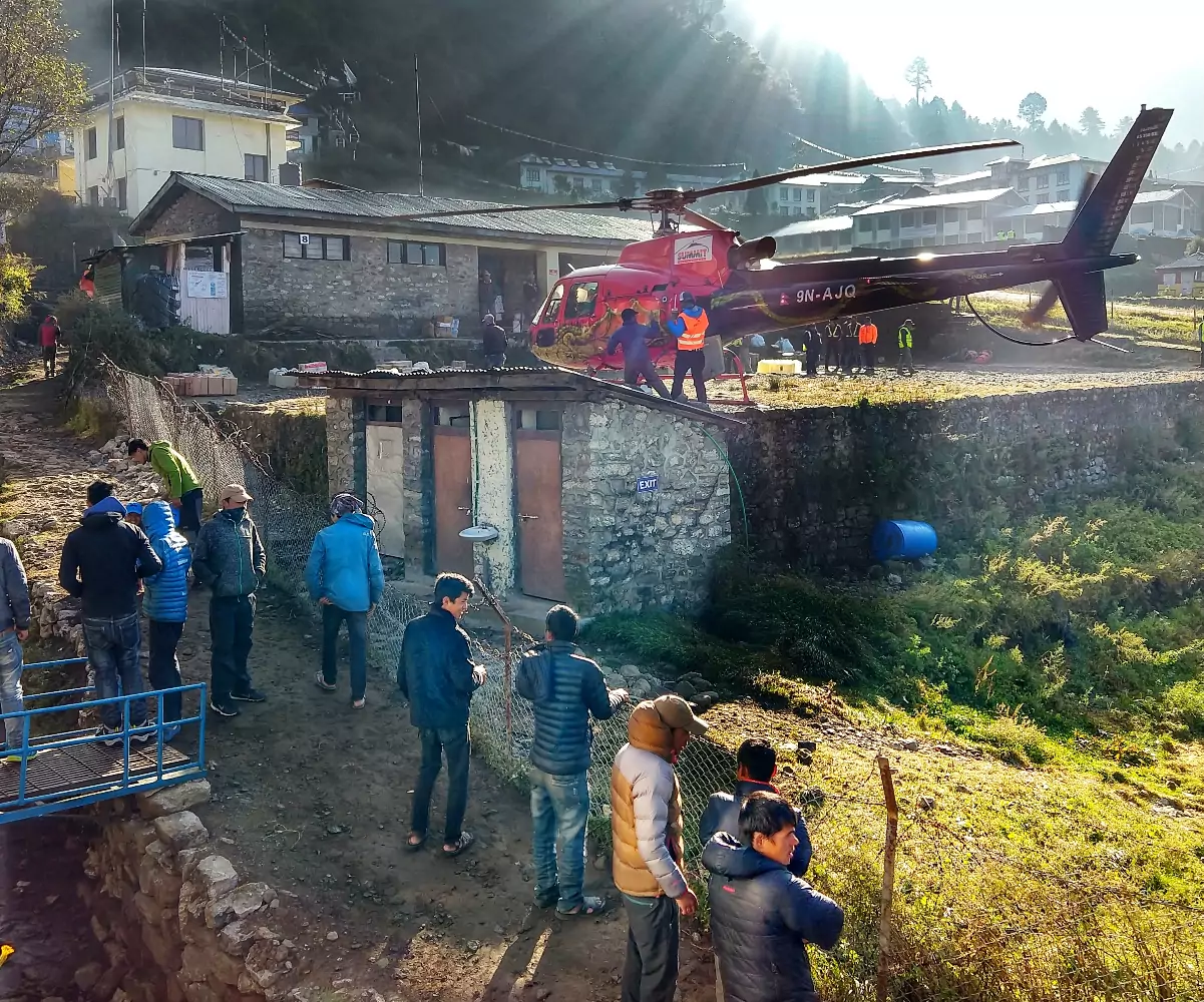 Kathmandu to Lukla Helicopter
