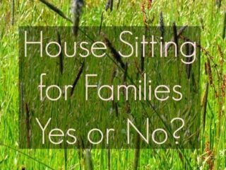 Family House Sitting. The pros and cons of house sitting for families and is this a good accomodation choice for family travel. We don't think so.