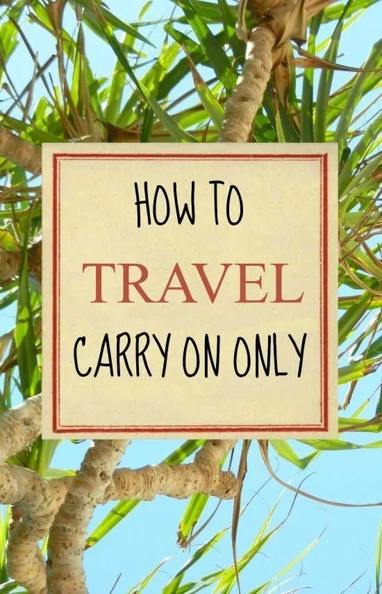 Travel with Kevin and Ruth: How we travel long term with carry on luggage  only