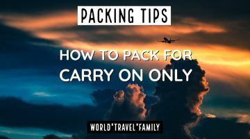 Travel Gear Packing for Carry On Travel Cabin Baggage