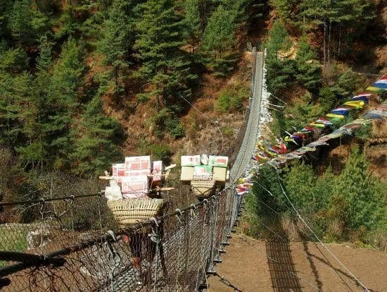 Scary Bridges Everest Trek