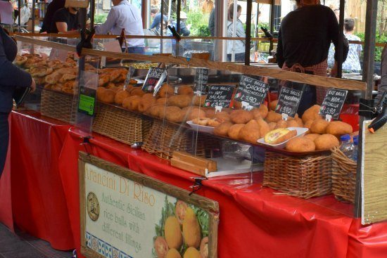 Greenwich Market Food Stalls Italian