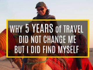 finding yourself through travel