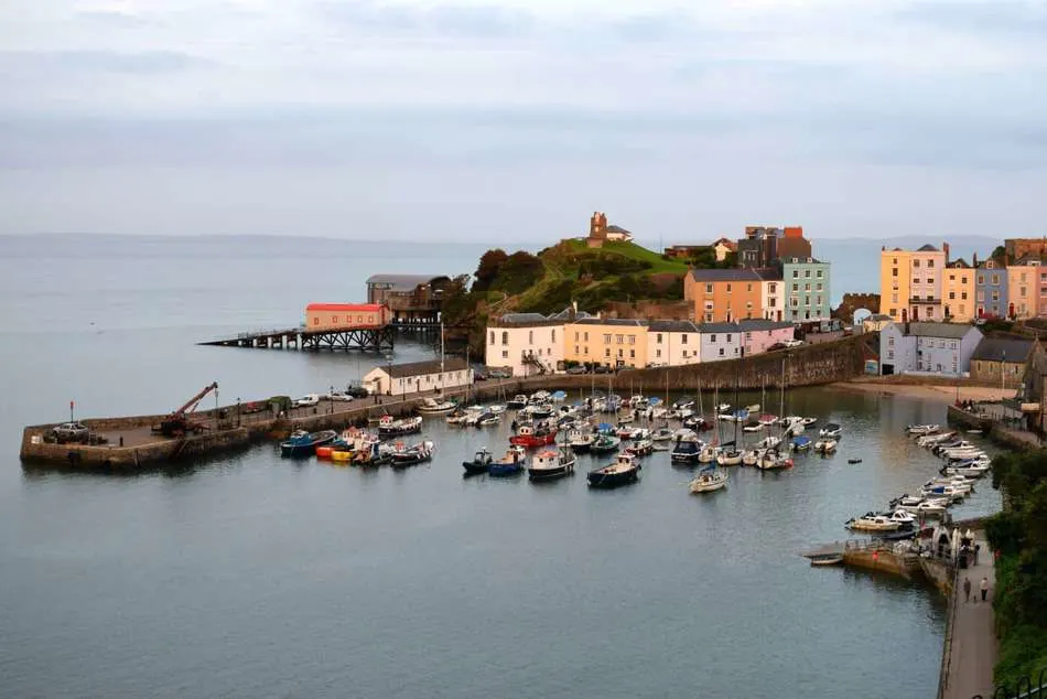 Tenby Wales Fishing Harbour Pembokeshire