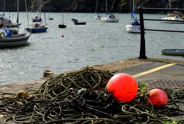 Solva Pembrokeshire Wales, the harbour