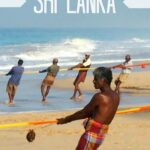 Sri Lanka beaches.How to choose the best Sri Lankan beach for you. Fishermen on the beach early in the morning Sri Lanka