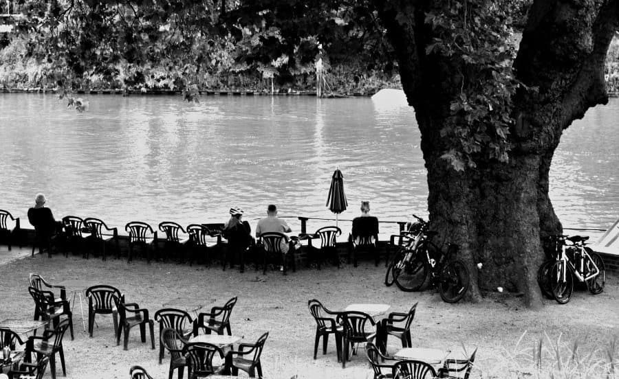 Tide Tables Cafe on the Thames at Richmond