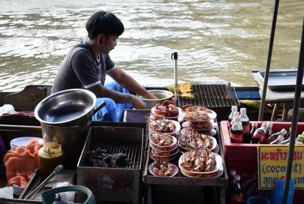 Amphawa market Thailand