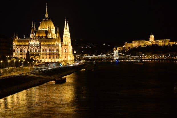 Budapest by night