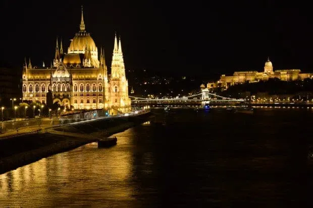 Budapest by night