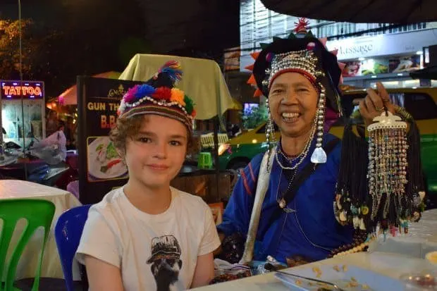 Akha Woman Bangkok