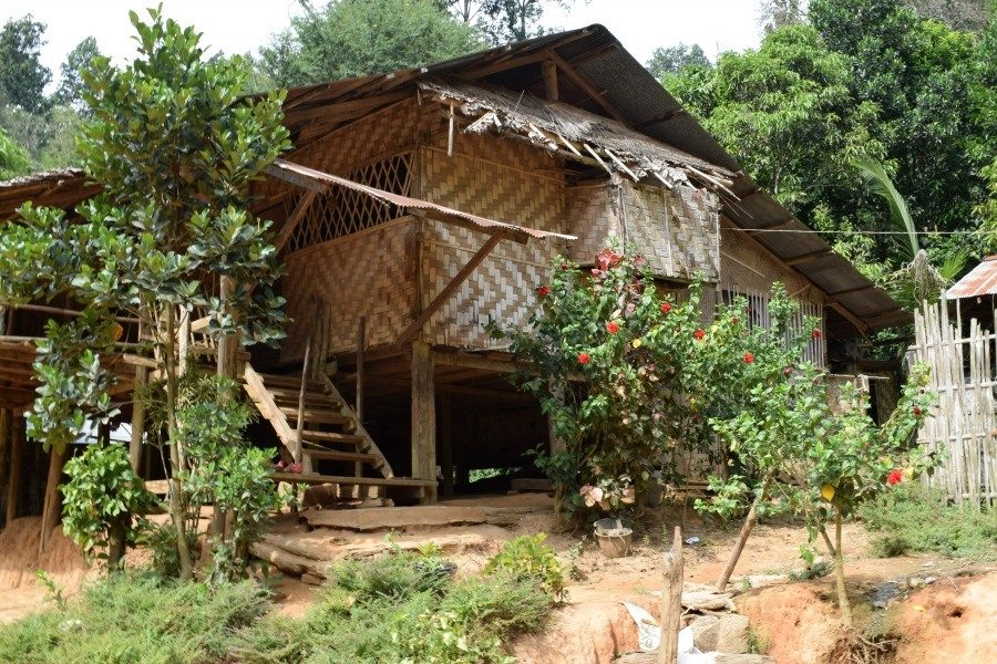 Long Neck Karen Villge House near Mae Hong Son