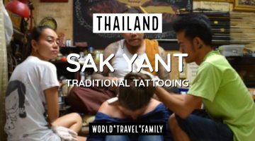 Sak Yant Traditional Tattoo Thailand