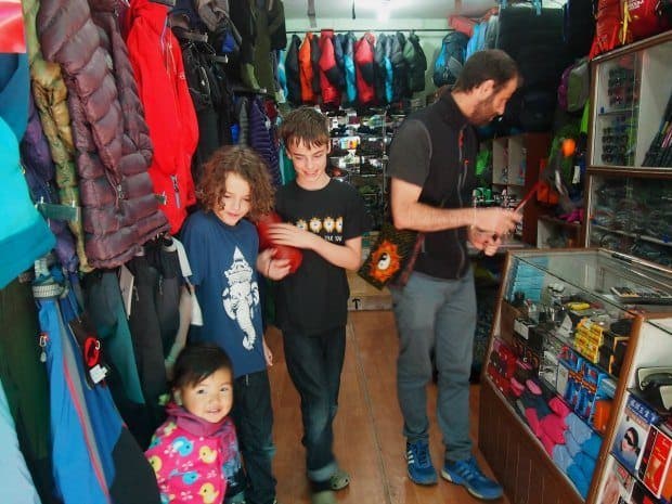 Buying-Trekking-Gear-in-Kathmandu-Nepal