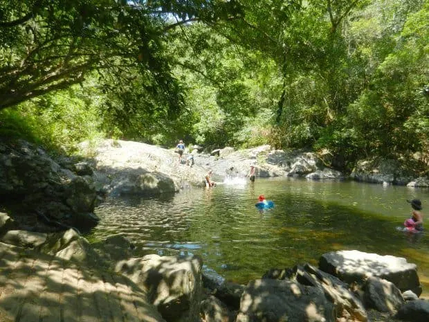 Crystal Cascades Swimming Hole near Cairns