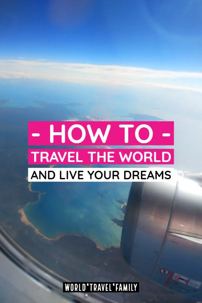 How to Travel the World pin