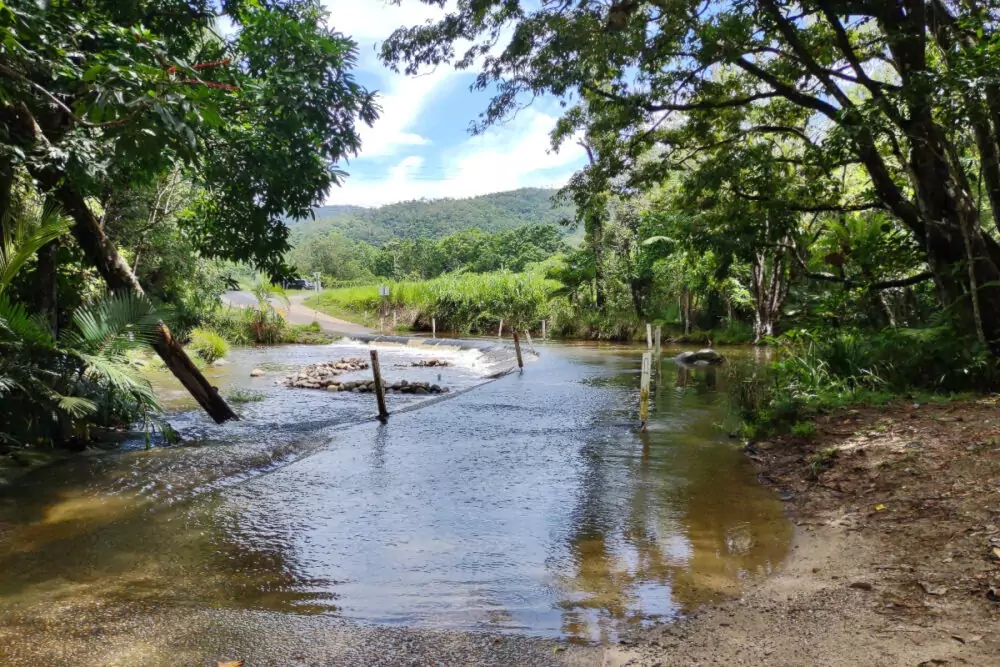 Shannonvale swimming hole near Mossman and Port Douglas