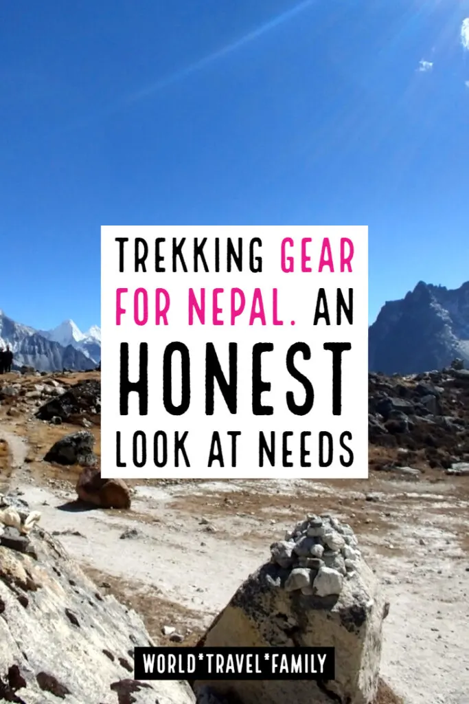 Trekking Gear For Nepal