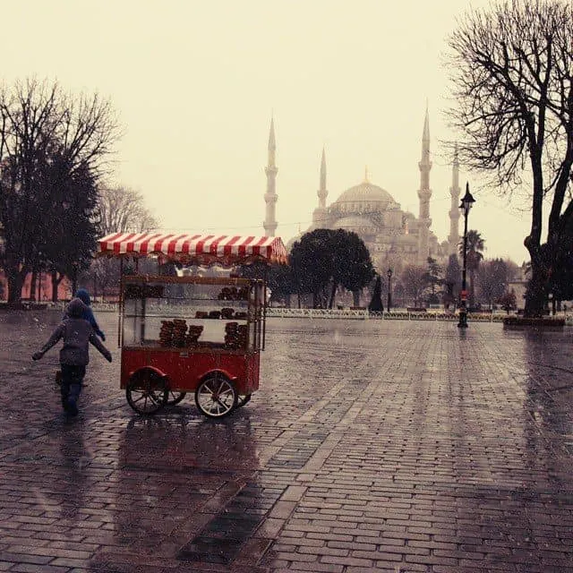 Stnow in Istanbul