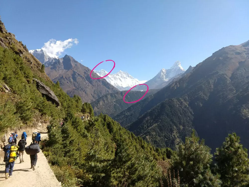 Tengboche Monastery Mount Everest Location