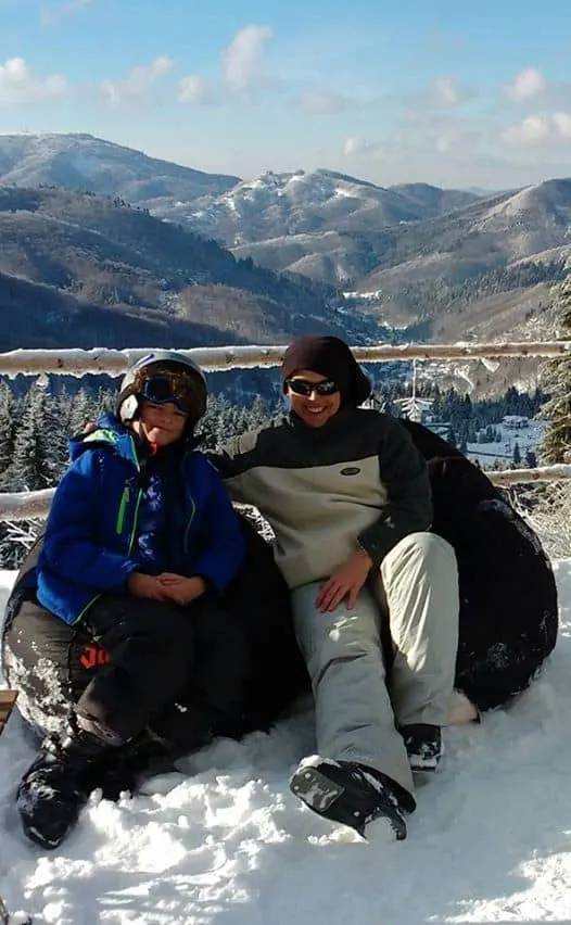 Romania winter skiing