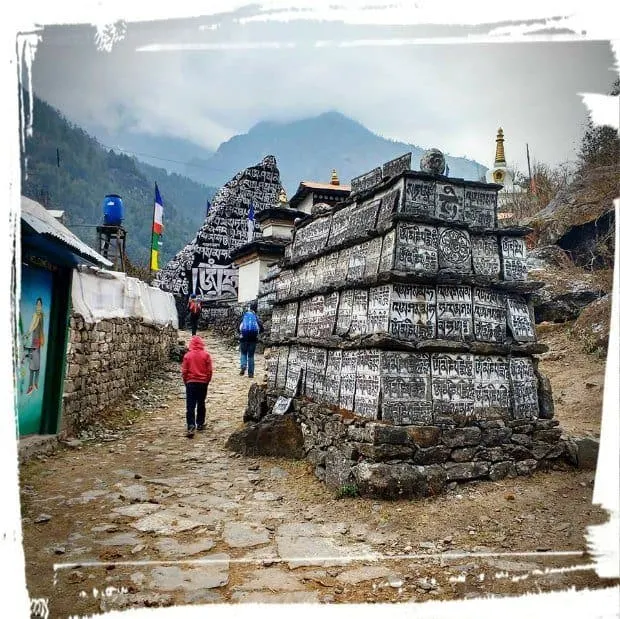 trek pakding to namche bazaar everest nepal