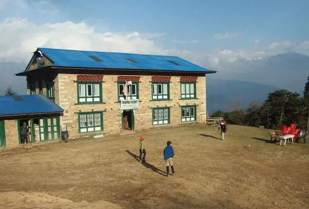 A lodge between Lukla and Phaplu