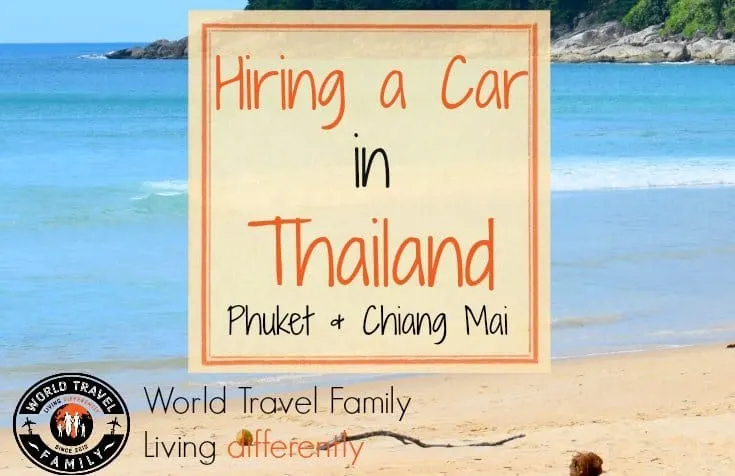 Car rental in Thailand, Phuket and Chiang Mai