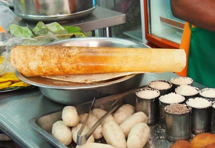 Food in Malaysia Indian Dosa