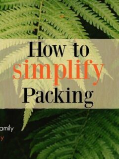 How to simplify packing