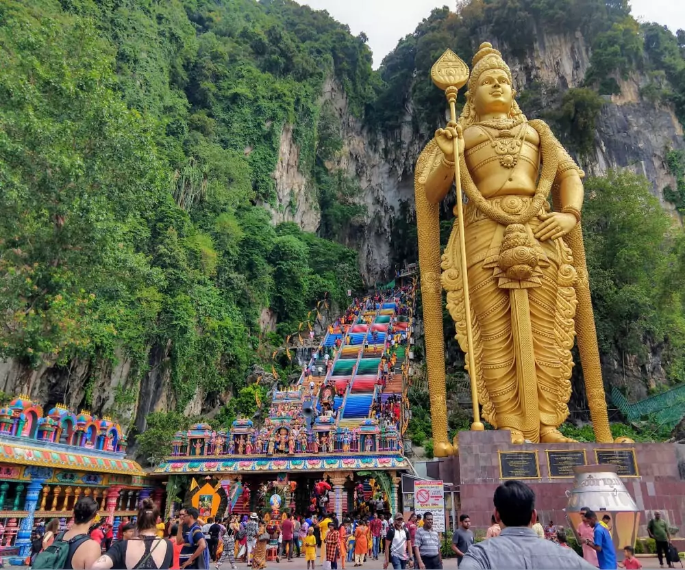 Malaysia family vacation KL Batu Caves