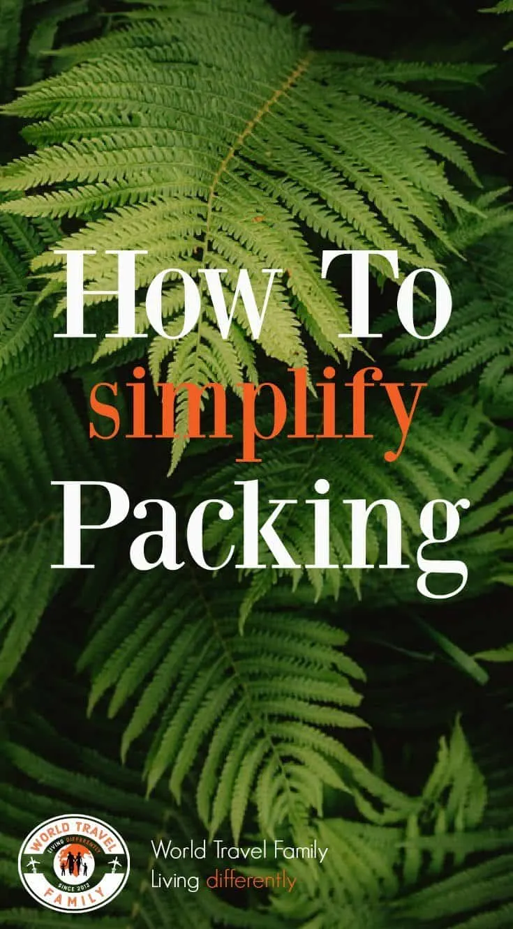 how to make packing simple