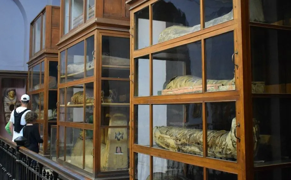 Mummies at the Egyptian Museum, Cairo