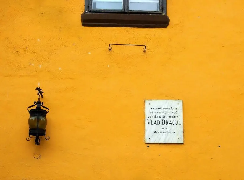 Birthplace of Vlad Dracul Dracula Romania Sighisoara