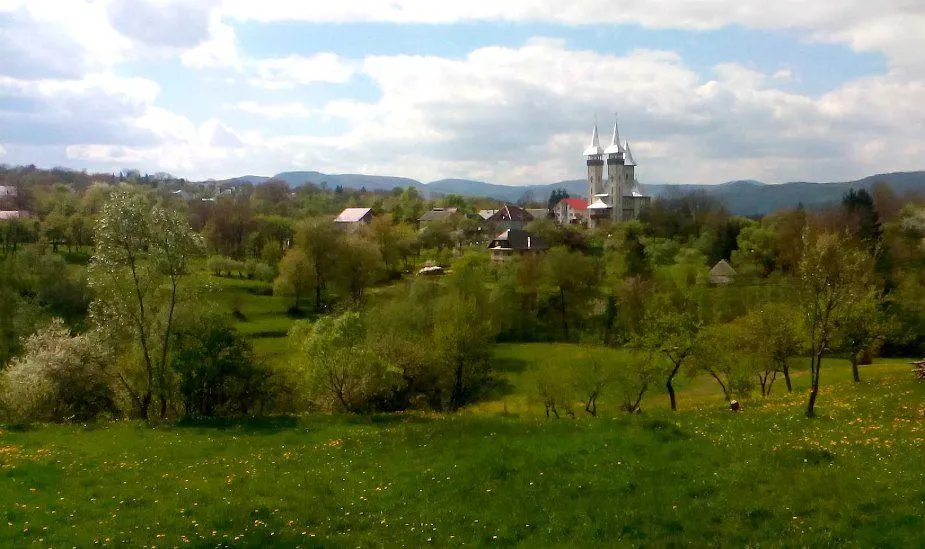 Breb Maramures Romania in April